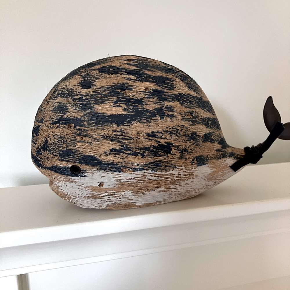 Wooden whale
